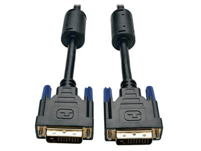 Tripp Lite P560-050 DVI kabel 15 m DVI-D Sort