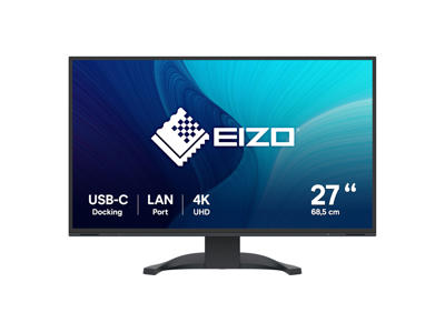 EIZO FlexScan EV2740X-BK LED display 68,6 cm (27") 3840 x 2160 pixel 4K Ultra HD LCD Sort