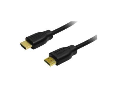 LogiLink CH0076 HDMI-kabel 0,2 m HDMI Type A (Standard) Sort