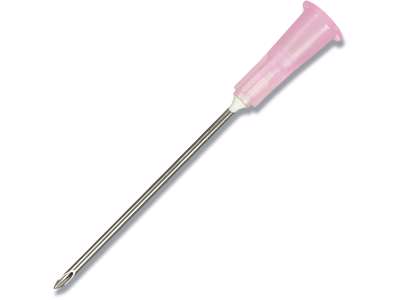 Kanyle, BD Microlance, rosa, 18G, x1½, 1,25 x 40mm, kort slib, steril, 100 stk, Abena