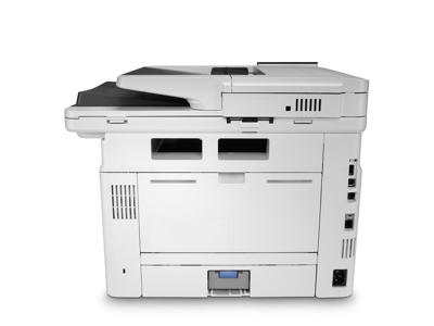 HP LaserJet Enterprise MFP M430f, Sort og hvid, Printer til Virksomhed, Print, kopiering, scanning, fax, 50-arks ADF; Tosidet print; Tosidet scanning; Fremadvendt USB-print; Kompakt størrelse; Energibesparende; Stærk sikkerhed