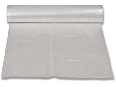 Affaldspose, 20 liter, 15 micron, Transparent, 1 rulle, 50 poser pr rulle, Poly-Line Rul-a-poser