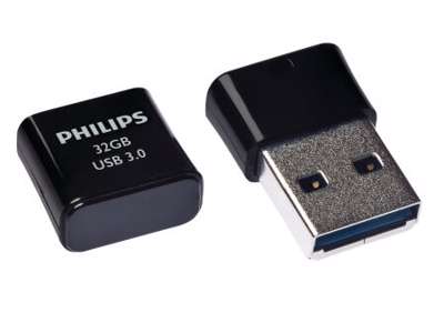 Philips FM32FD90B USB-nøgle 32 GB USB Type-A 3.2 Gen 1 (3.1 Gen 1) Sort