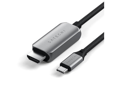 Satechi ST-YH8KCM USB grafisk adapter 7680 x 4320 pixel Sort, Sølv