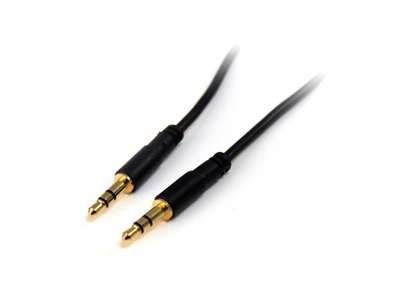 StarTech.com MU6MMS lydkabel 1,8 m 3.5mm Sort