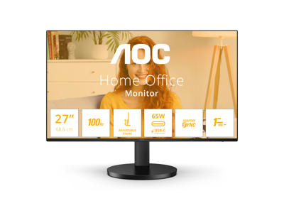 AOC B3 Q27B3CF2 computerskærm 68,6 cm (27") 2560 x 1440 pixel Quad HD Sort