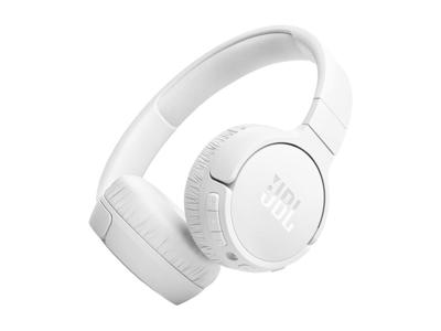 JBL Tune 670 NC Headset Kabel & trådløs Opkald/musik USB Type-C Bluetooth Hvid