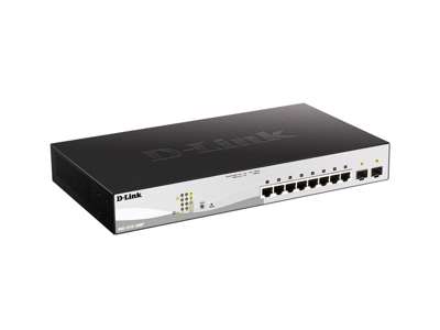 D-Link DGS-1210-10MP netværksswitch Administreret L2/L3 Gigabit Ethernet (10/100/1000) Strøm over Ethernet (PoE) Sort