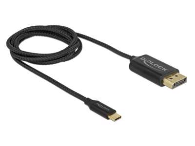 DeLOCK 83709 USB grafisk adapter 3840 x 2160 pixel Sort