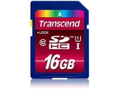 Transcend TS16GSDHC10U1 hukommelseskort 16 GB SDHC MLC Klasse 10