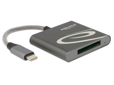 DeLOCK 91746 kortlæser USB 3.2 Gen 1 (3.1 Gen 1) Type-C Anthracit