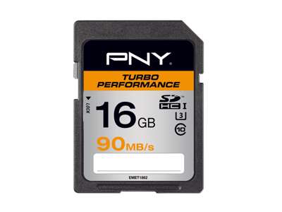 PNY Turbo Performance 16 GB SDHC UHS-I Klasse 10