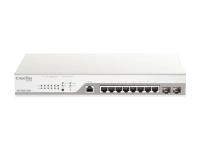 D-Link DBS-2000-10MP/E netværksswitch Administreret L2 Gigabit Ethernet (10/100/1000) Strøm over Ethernet (PoE) Grå