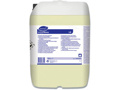 Maskinopvask, Uden klor, Med farve, Uden parfume, 10 liter, Diversey Suma Nova L6