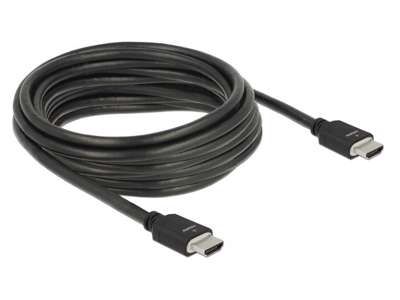 DeLOCK 85296 HDMI-kabel 5 m HDMI Type A (Standard) Sort