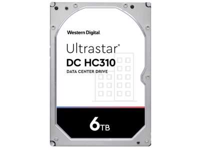 Western Digital Ultrastar DC HC310 harddisk 6 TB 7200 rpm 256 MB 3.5" SAS