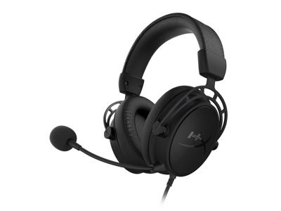 HyperX Cloud Alpha S Blackout Headset Ledningsført Spil Sort