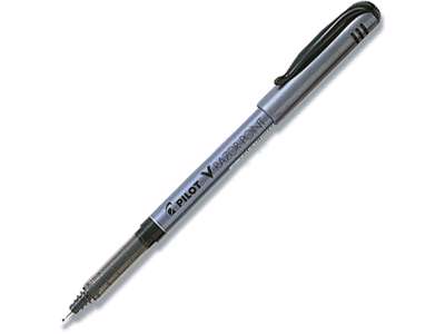 Fineliner, Sort, 0.4 mm, 1 stk, Pilot V Razor Point SW-V10P-B