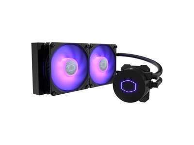 Cooler Master MasterLiquid ML240L V2 RGB Processor Alt-i-en væskekøler 12 cm Sort 1 stk