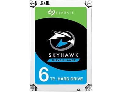 Seagate SkyHawk ST6000VX001 harddisk 6 TB 5900 rpm 256 MB 3.5" Serial ATA III