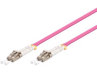 Microconnect FIB440404P InfiniBand og fiberoptisk kabel 4 m LC Violet