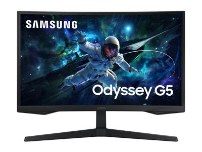 Samsung G55C computerskærm 68,6 cm (27") 2560 x 1440 pixel Quad HD LED Sort