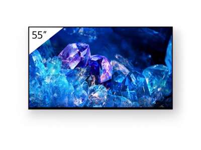 Sony FWD-55A80K skilte display Digital fladpaneldisplay 139,7 cm (55") OLED Wi-Fi 4K Ultra HD Sort Indbygget processer Android 10