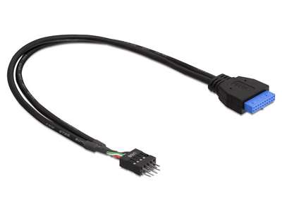 DeLOCK USB 3.0 19 pin - USB 2.0 8 pin 45cm