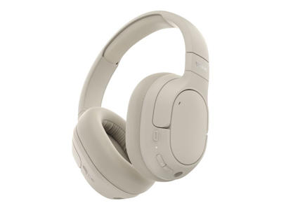 Belkin AUD008HQSA hovedtelefoner/headset Trådløs Opkald/musik USB Type-C Bluetooth Sand