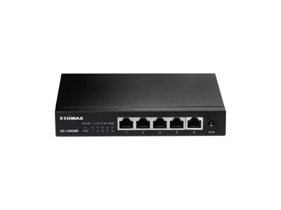 Edimax GS-1005BE netværksswitch Ikke administreret L2 Gigabit Ethernet (10/100/1000) Sort