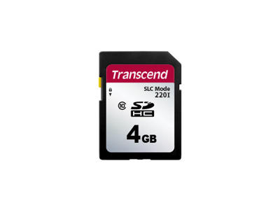 Transcend SDC220I 4 GB SDHC Klasse 10