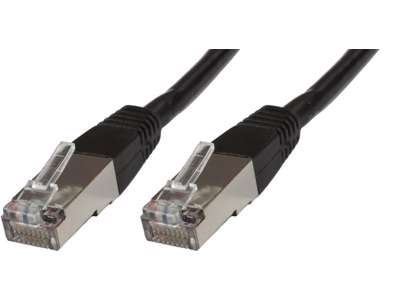 Microconnect STP60025S netværkskabel Sort 0,25 m Cat6 F/UTP (FTP)