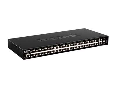 D-Link DGS-1520-52 netværksswitch Administreret L3 10G Ethernet (100/1000/10000) 1U Sort