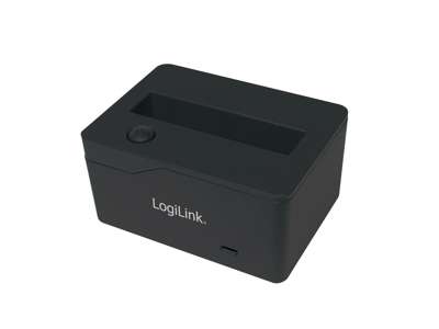 LogiLink QP0025 drev dockingstation USB 3.2 Gen 1 (3.1 Gen 1) Type micro-B Sort