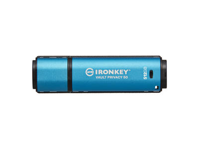 Kingston Technology IronKey 512 GB Vault Privacy 50 AES-256 krypteret, FIPS 197