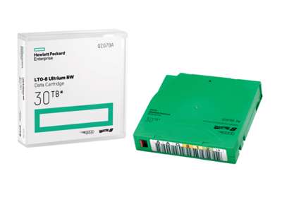 HP LTO-8 Ultrium 30TB RW Data Cartridge Tomt databånd 12 TB 1,26 cm