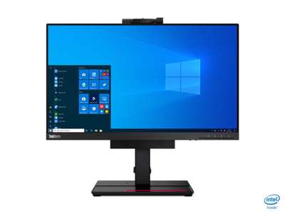 Lenovo ThinkCentre Tiny-In-One computerskærm 60,5 cm (23.8") 1920 x 1080 pixel Fuld HD LED Sort