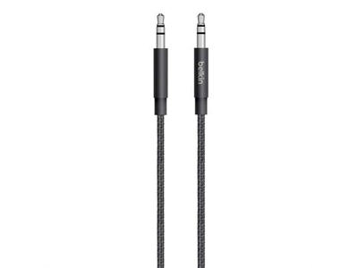 Belkin 3.5mm - 3.5mm, 1.25m lydkabel 1,25 m Sort