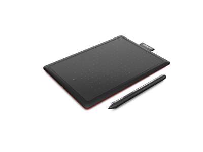 Wacom One by Medium tegneplade Sort 2540 lpi 216 x 135 mm USB