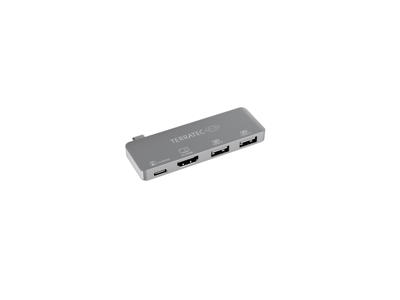 Terratec Connect c4 USB 3.2 Gen 1 (3.1 Gen 1) Type-C Sølv