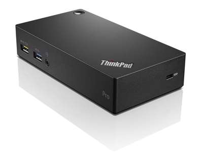 Lenovo Think Pad USB 3.0 Pro Ledningsført USB 3.2 Gen 1 (3.1 Gen 1) Type-A Sort