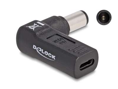 DeLOCK 60005 oplader til mobil enhed Laptop Sort USB Indendørs