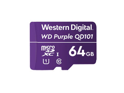 Western Digital WD Purple SC QD101 64 GB MicroSDXC Klasse 10