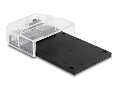 DeLOCK 63205 drev dockingstation USB 3.2 Gen 1 (3.1 Gen 1) Type-C Sort, Transparent