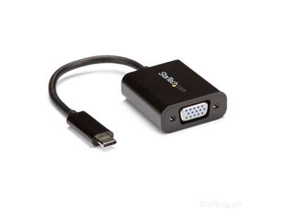 StarTech.com CDP2VGA USB grafisk adapter 1920 x 1200 pixel Sort