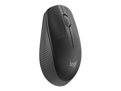 Logitech M190 Full-size wireless mouse, Charcoal