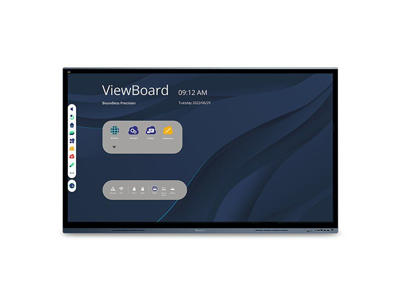 Viewsonic IFP8662 skilte display Interaktivt fladpanel 2,18 m (86") LED Wi-Fi 350 cd/m² 4K Ultra HD Sort Berøringsskærm Indbygget processer Android 8.0