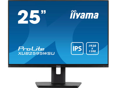 iiyama ProLite XUB2595WSU-B5 computerskærm 63,5 cm (25") 1920 x 1200 pixel WUXGA LED Sort