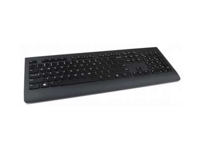 Lenovo 4X30H56849 tastatur Universel RF trådløst Dansk Sort