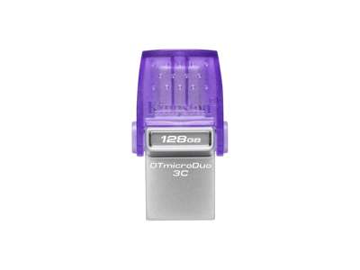 Kingston Technology DataTraveler 128 GB microDuo 3C 200 MB/s, dobbelt USB-A + USB-C